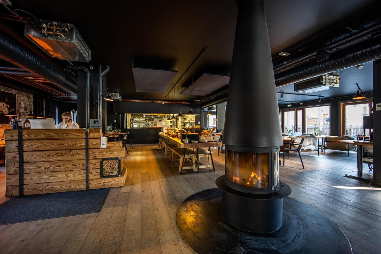 Hotel Restaurant Le Monetier Eksteriør billede